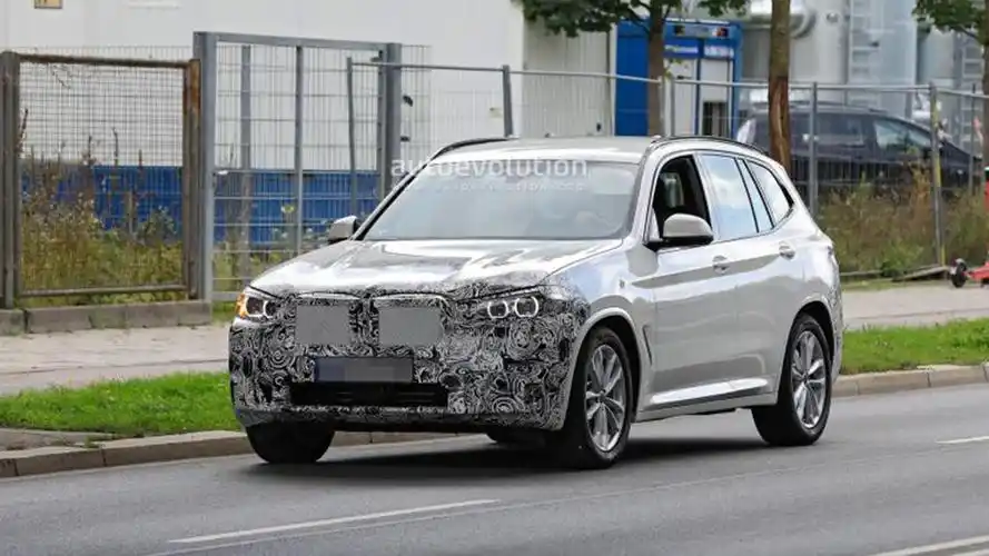 3分钟看车圈可能要推混动版新款宝马x3谍照曝光