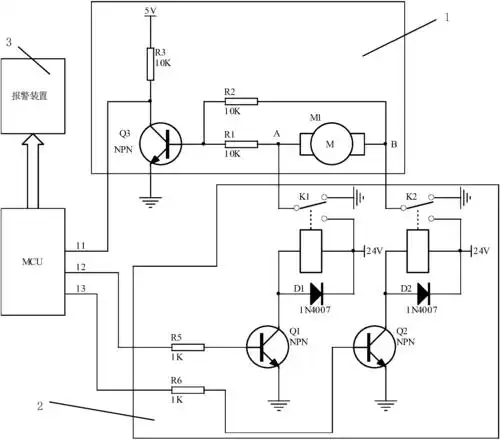 cn207131310u_一种防冲顶卷帘门直流电机控制器有效