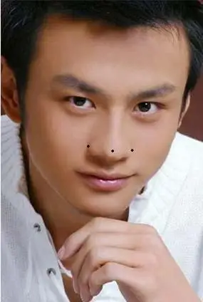 男人长在鼻子上的痣,鼻子在面相12宫中称为