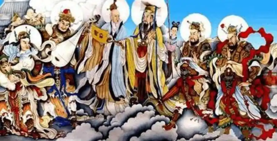 玉皇大帝和三清谁的地位大他与王母娘娘是什么关系