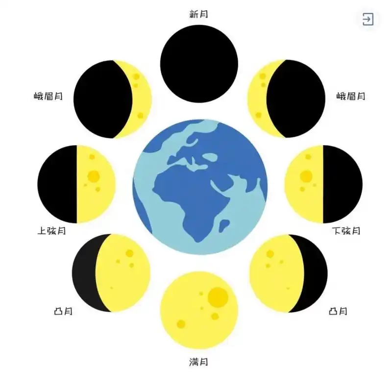 作用:帮助幼儿理解月亮变化的原理,激发幼儿对中秋月