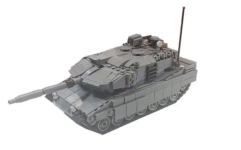 乐高moc作品 德国豹2主战坦克 leopard 作品展示