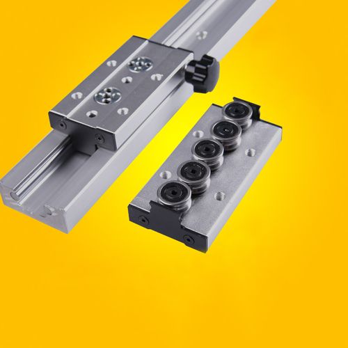 内置轴心直线导轨sgr1035n滑块滑轨滚轮木工抽屉滑轨