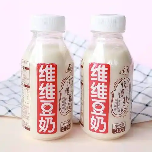 维维豆奶新日期悦慢精品310g维维老牌子瓶装大豆饮料钜惠装310gx12瓶