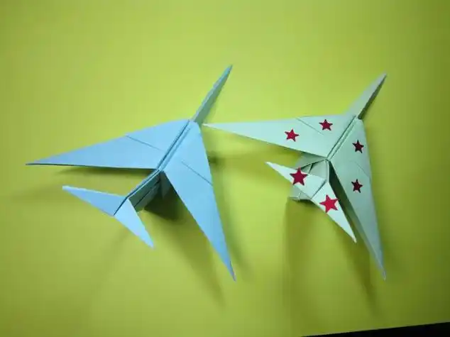 纸飞机大全之折纸滑翔机的手工折纸视频教程仿真