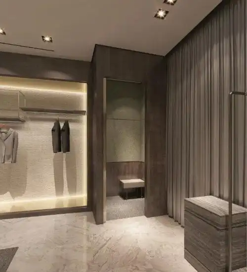 服装店试衣间设计图片_装修图片-保障网装修效果图             服装