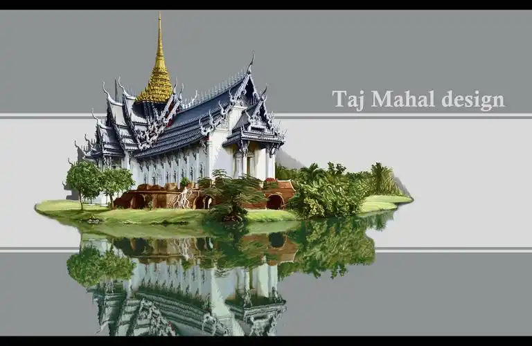 泰式建筑|插画|游戏原画|傲丶傦 - 原创作品 - 站酷 (zcool)