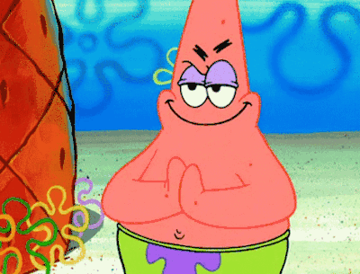 海绵宝宝 派大星 搓手 水族馆