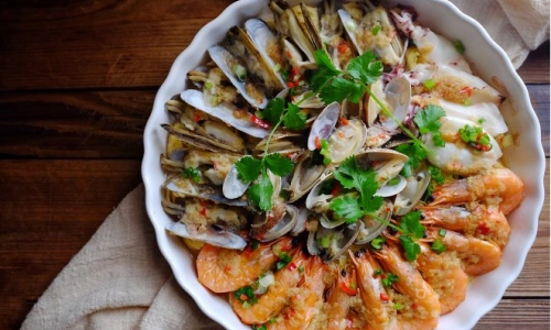 海鲜拼盘的做法