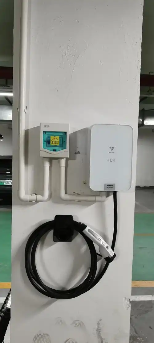 分享安装充电桩过程