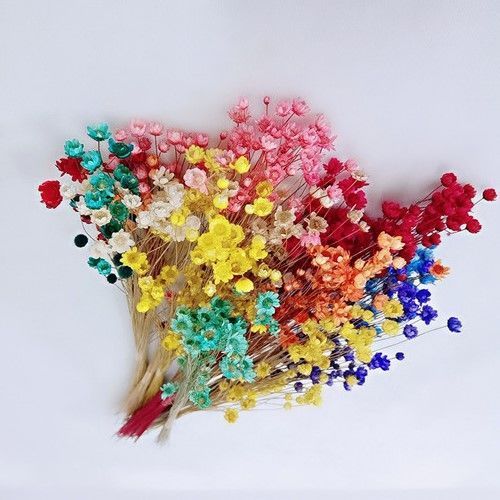 巴西小星花超小号迷你袖珍小花家居餐桌卧室插花仿真花迷你特小