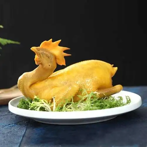 山东特产熟食裕邦脆皮黄油正宗即食土鸡1000克鸡熟食