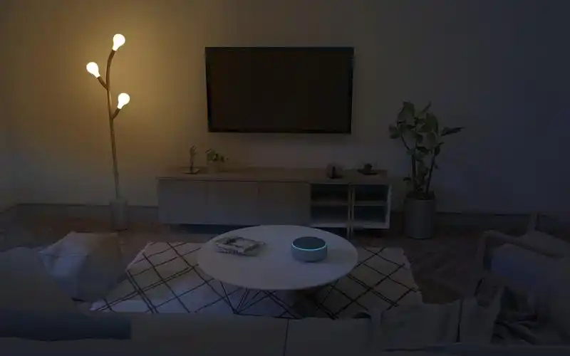 keyshot室内-夜晚灯光渲染