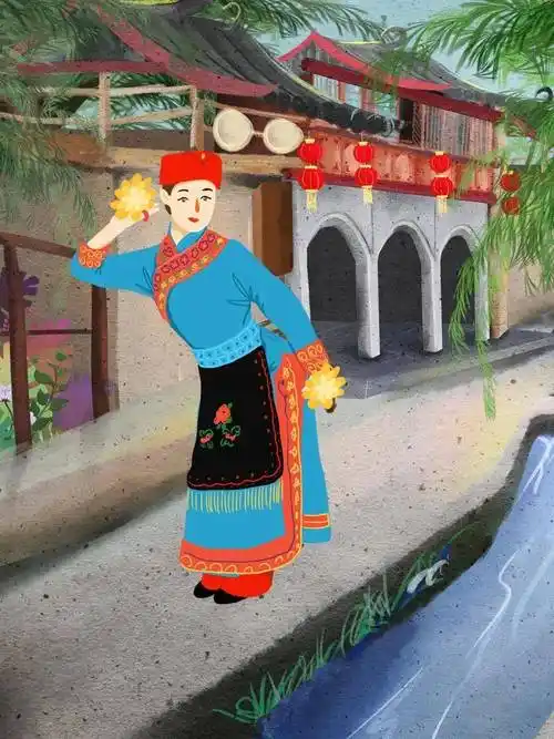 民族团结教育系列67阿昌族