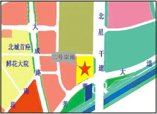 新都区大丰街道投资10亿元的"成都医贸大厦"建设工程规划公布