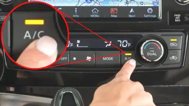 冬天汽车开暖风,要不要按a/c键?