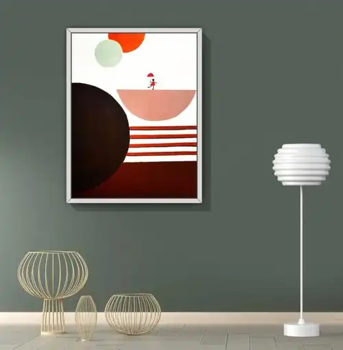 几何图形创意画