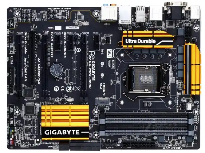 gigabyte技嘉z97xud3hz97hd3d3h1150针ddr3集显豪华华大主板