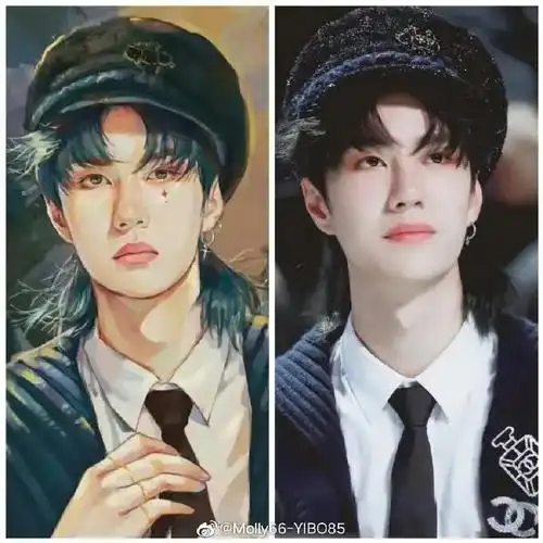 王一博#王一博   撕漫男本男