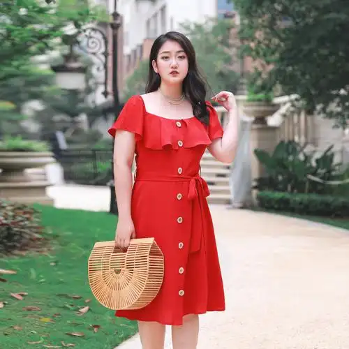 一折辣妈起义大码女装2017装新款胖mm_辣妈起义大码女装2019胖妹妹mm