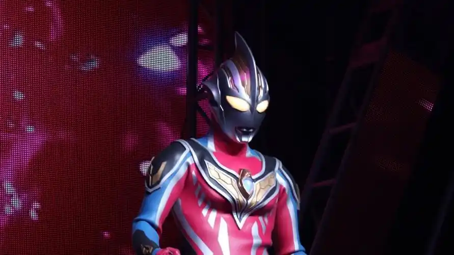 盖亚奥特曼ssv形态舞台剧写真后背造型突出一个花里胡哨