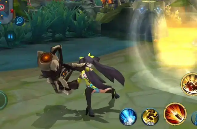 王者荣耀3d视角英雄大招慢放孙尚香暗送福利橘右京切苹果