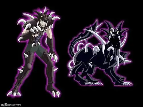 基亚斯是负责镇守第四狱的冥斗士,冥衣的出处应该和青铜的豺狼座同源