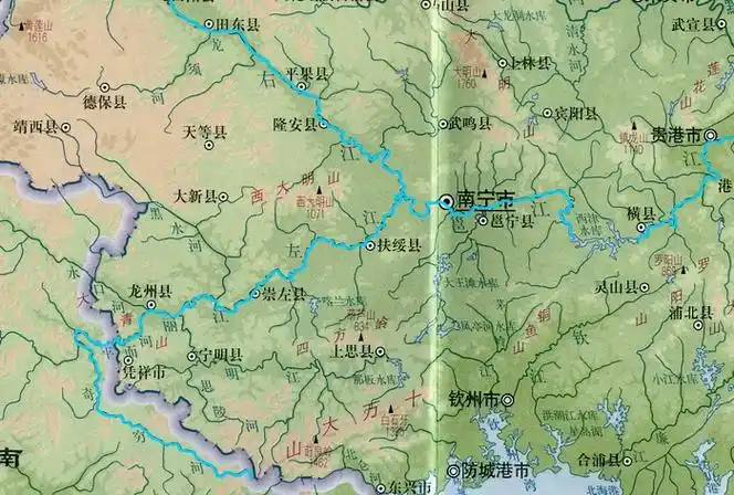 p>左江,是 a href="#" data-lemmaid="16818048">西江 /a>水系上游