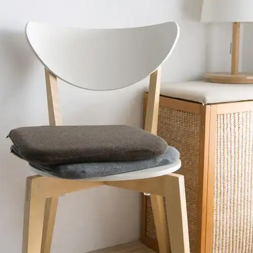 无印良品慢回弹坐垫低反弹腰靠垫记忆椅垫方圆形软垫榻榻米地板垫