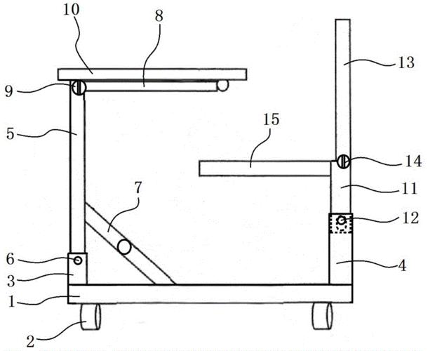 多功能折叠桌椅的制作方法