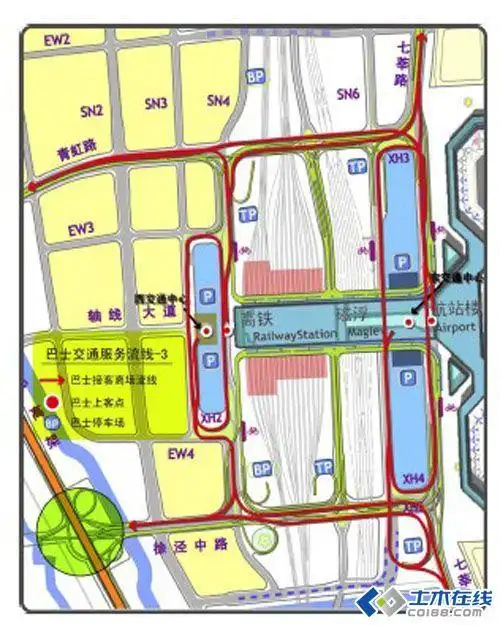 上海虹桥综合交通枢纽总体设计