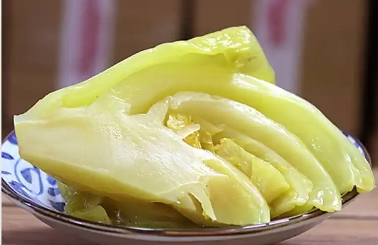 家乡的咸酸菜