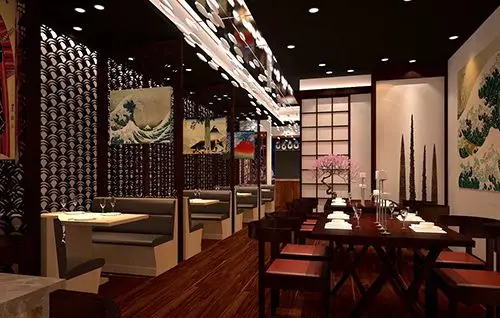 上海日式料理店装修设计公司
