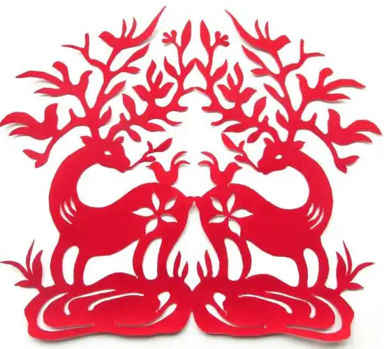 少数民族非遗文化——"满族剪纸"_长白山_新宾_造型