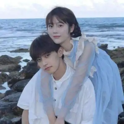 2022情侣头像图片双人甜美一对 适合永久cp情侣头像一左一右_情侣头像