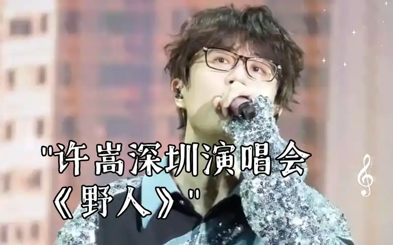 许嵩深圳演唱会《野人》