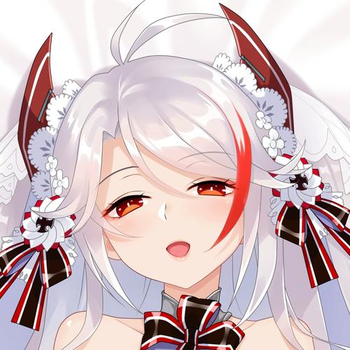 柠萌社原创碧蓝航线舰b欧根亲王花嫁等身长抱枕套动漫周边定制