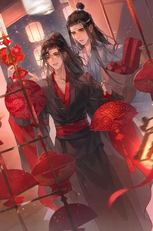 墨香铜臭 魔道祖师#忘羡#蓝忘机魏无羡天生一对