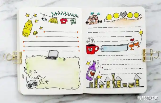 韩国好看小清新可爱手抄报小清新手抄报