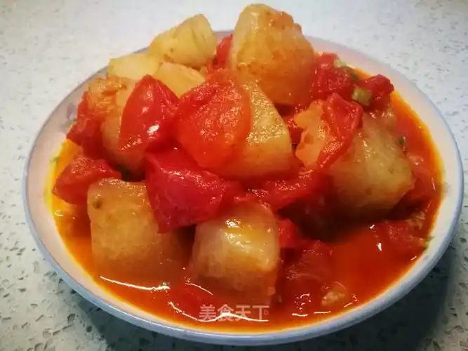 西红柿烧冬瓜