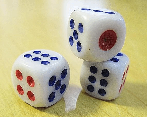 骰子的一和四为何是红色?