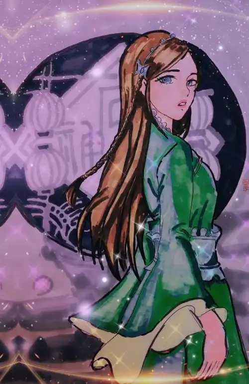 斗罗大陆#10秒画的宁荣荣