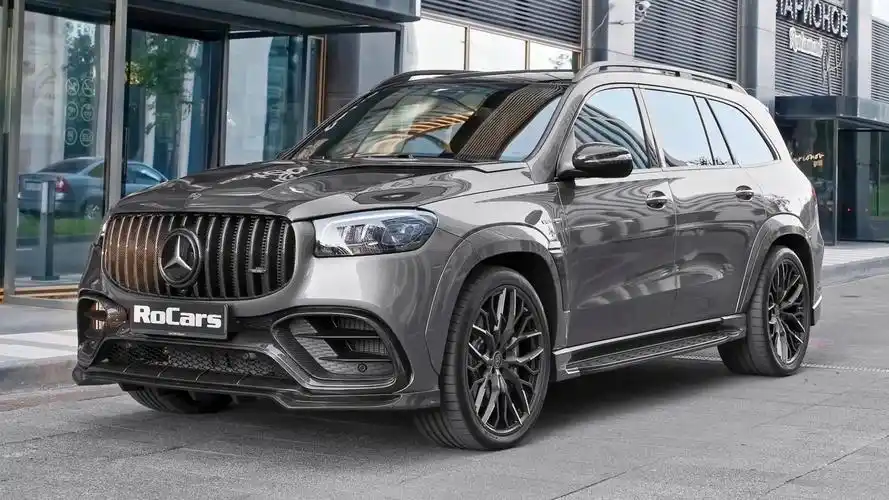 【4k丨ro合集Ⅱ】奔驰 gls 63 男孩子减速带 mercedes-amg gls 63