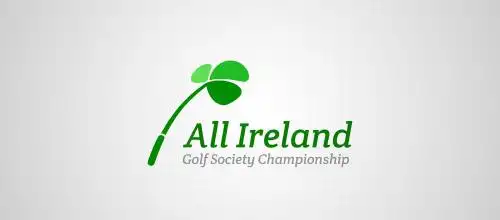 四叶草元素标志设计 - logo设计 - 设计帝国