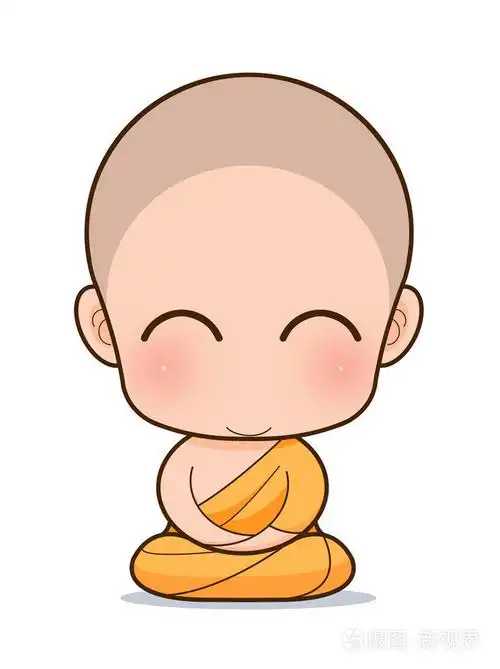 佛教和尚卡通
