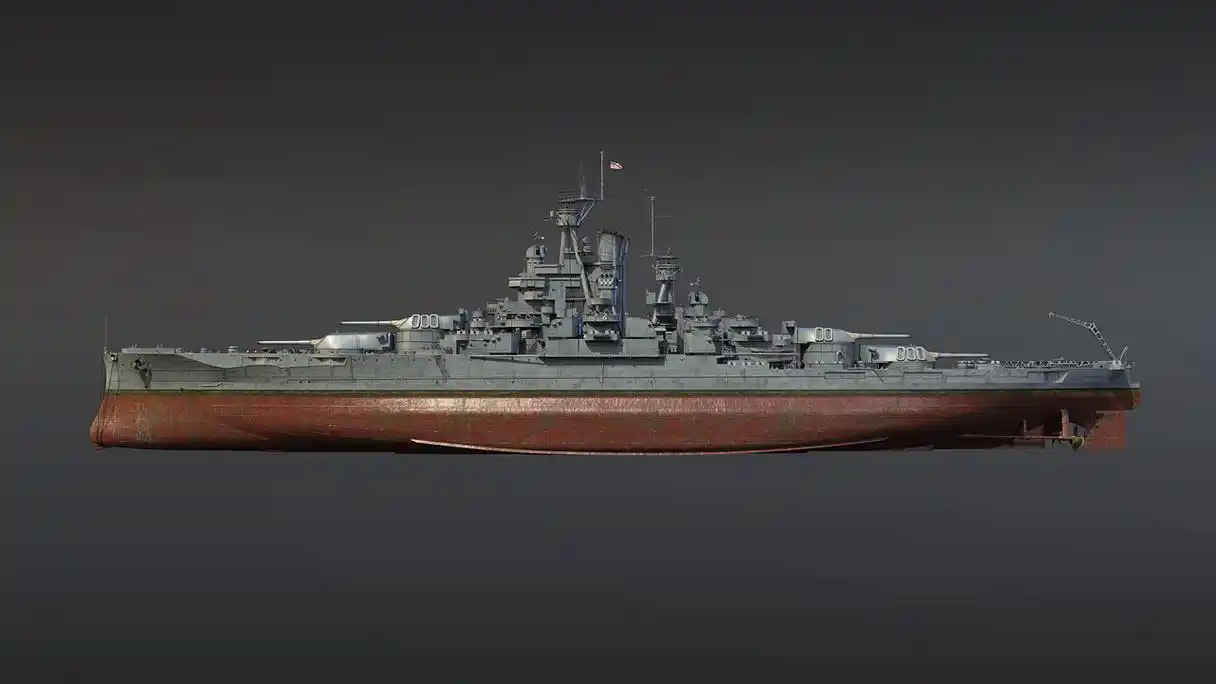 舰船欣赏:美国海军内华达级战列舰