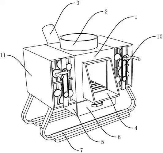 一种具有烘干木柴功能的户外柴火炉-爱企查