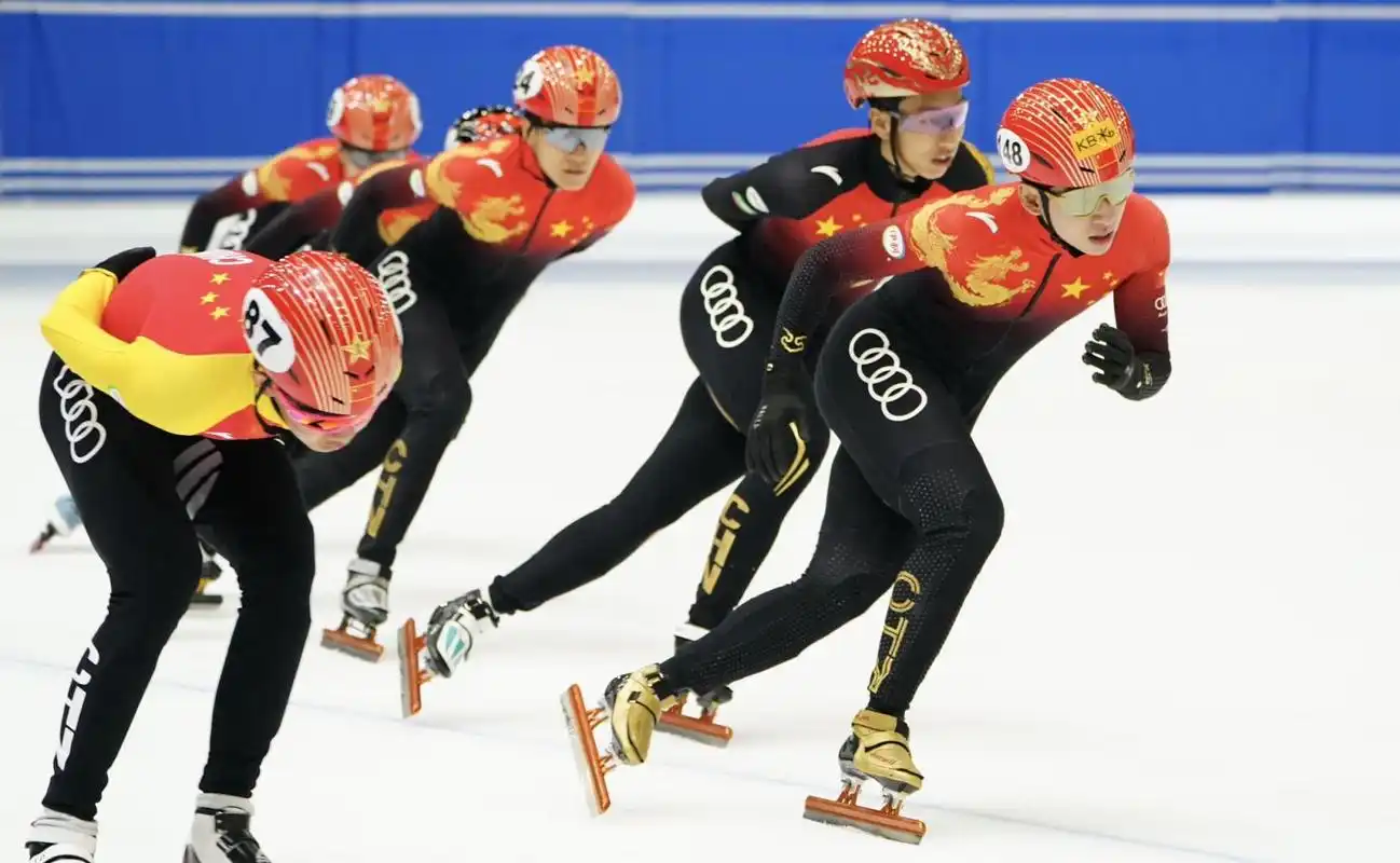 中国短道速滑国家队厉兵秣马备战新赛季