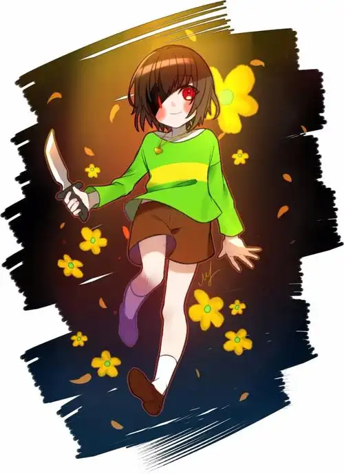 传说之下 chara - 堆糖,美图壁纸兴趣社区