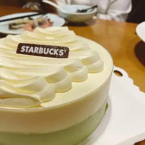 星巴克整个生日蛋糕20抹茶巴伐利亚蛋糕